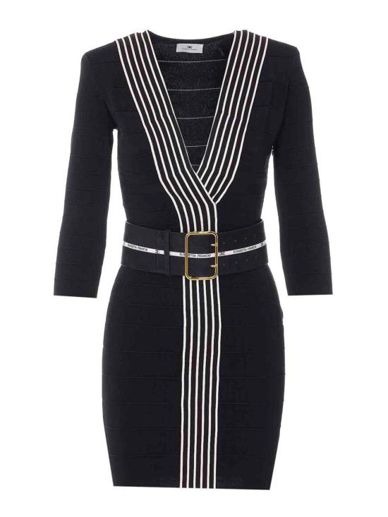  엘리자베타프랜치 미디 스커트 AM01S61E2685 Black