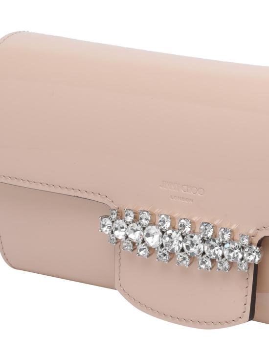 26SS 지미추 지갑 BINGWALLETCHAINRMR Nude Neutrals - JIMMY CHOO