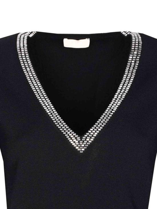 26SS 리우조 터틀넥 WA6222MS55N22222 Black - LIU JO