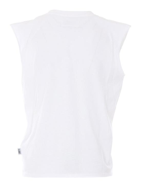 27SS MM6 메종마르지엘라 민소매 티셔츠 S52NL0074M20050101 White - MM6 MAISON MARGIELA