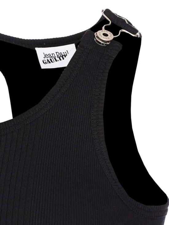 26SS 장 폴 고티에 민소매 티셔츠 TO380J01400 Black - JEAN PAUL GAULTIER