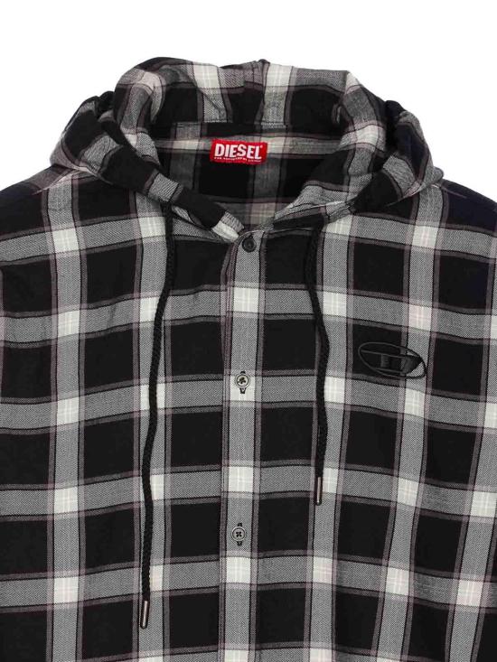  디젤 셔츠 A206640AJFI9XXB Black - DIESEL
