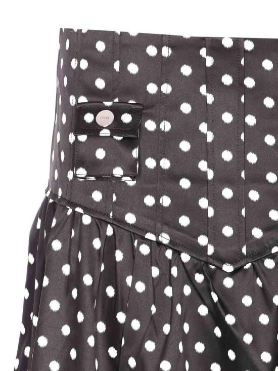 27SS 가니 미디 스커트 A1090065099 Black - GANNI