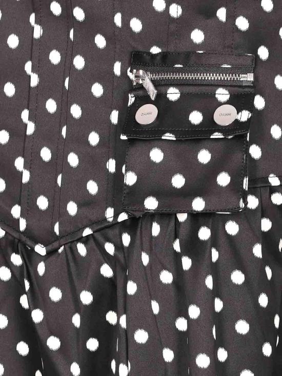 27SS 가니 미디 스커트 A1090065099 Black - GANNI