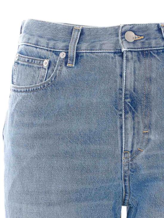 26SS 구찌 스트레이트 팬츠 844629XDDD24009 Blue - GUCCI