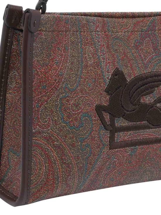 26SS 에트로 클러치/파우치 WP2C0014AA027M0019 Brown - ETRO