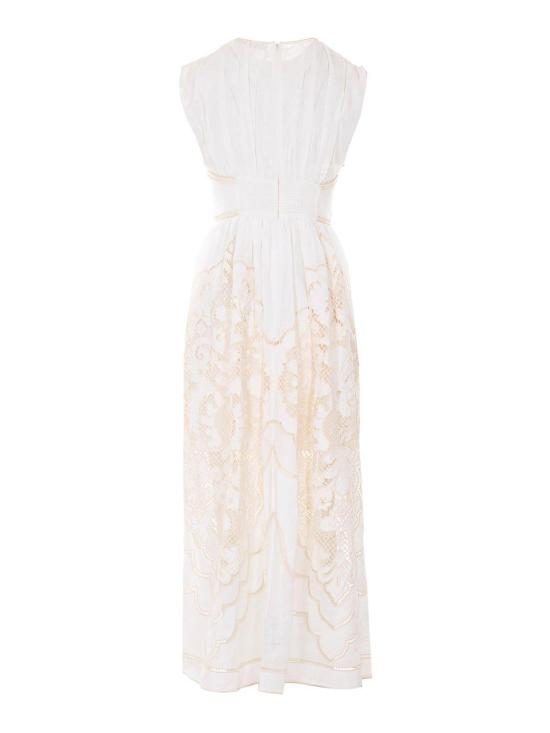 26SS 짐머만 롱 원피스 5972DRS263 White - ZIMMERMANN