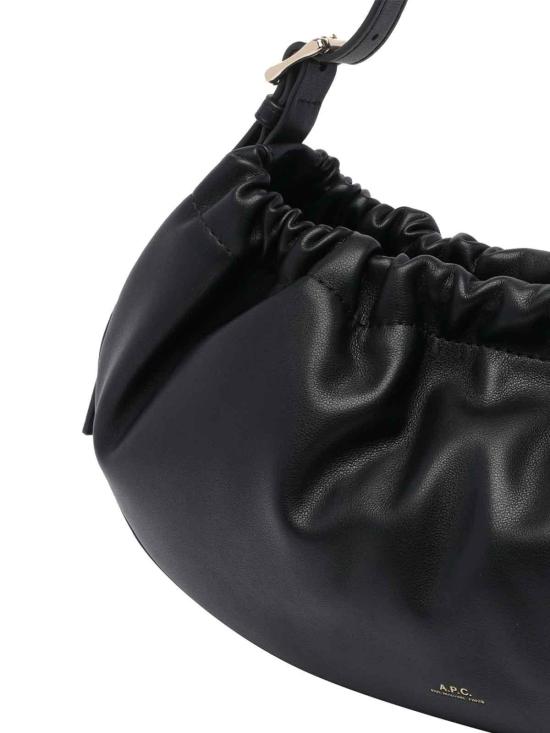26SS 아페쎄 니논 후프 숄더백 PUAATF67049LZZ Black - A.P.C.