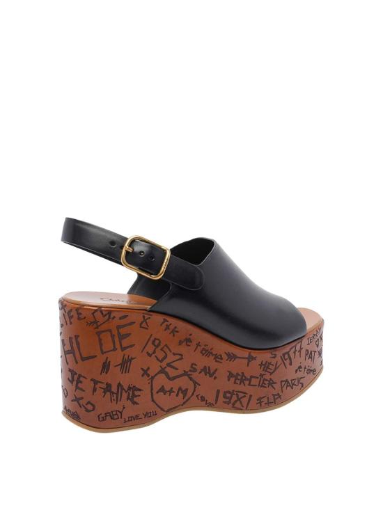 26SS 끌로에 샌들 C25U10GLU001 Black - CHLOE