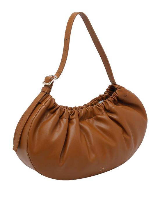 26SS 아페쎄 니논 후프 숄더백 PUAATF67049CAB Brown - A.P.C.