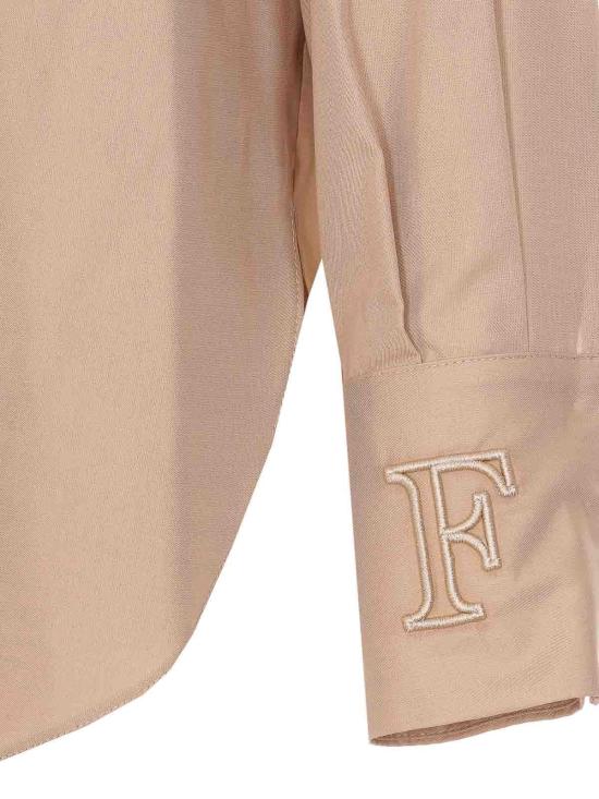  엘리자베타프랜치 셔츠 CA15261E2470 Beige - ELISABETTA FRANCHI