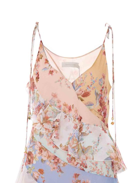 26SS 짐머만 미디 스커트 4997DRS261 Multicolour - ZIMMERMANN