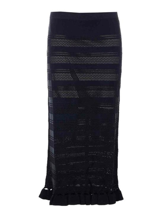 27SS 트윈셋 롱 스커트 261TP308300006 Black