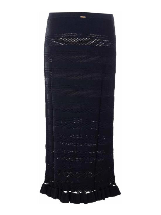 27SS 트윈셋 롱 스커트 261TP308300006 Black - TWINSET