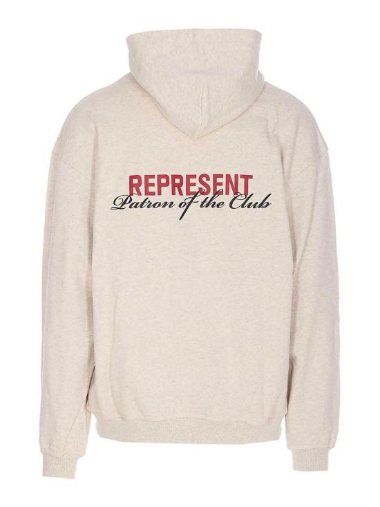 27SS 리프레젠트 후드 티셔츠 MLM427030 Grey - REPRESENT