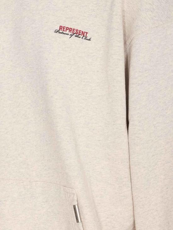 27SS 리프레젠트 후드 티셔츠 MLM427030 Grey - REPRESENT