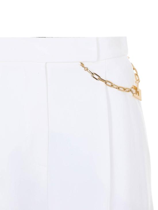  엘리자베타프랜치 숏팬츠 SH00561E2360 White - ELISABETTA FRANCHI
