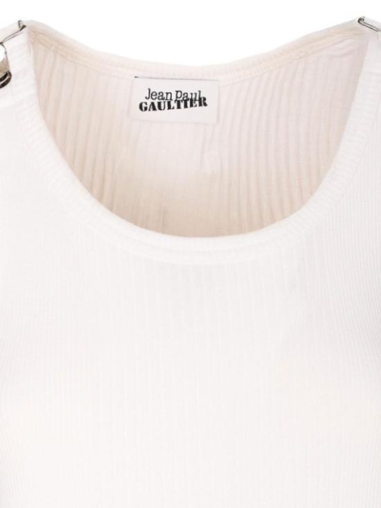 26SS 장 폴 고티에 민소매 티셔츠 TO380J01401 White - JEAN PAUL GAULTIER