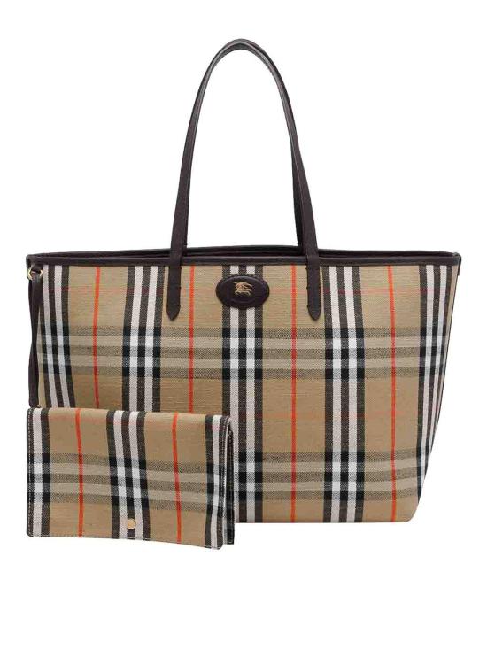26SS 버버리 미디움 리버시블 블룸즈버리 토트백 8119598 Brown - BURBERRY