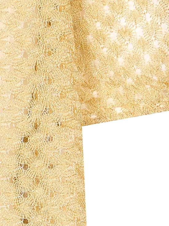 26SS 미소니 민소매 티셔츠 MC26SK01BR014RS10BY Gold - MISSONI