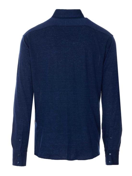 27SS 브루넬로 쿠치넬리 긴팔 셔츠 MR8276686C006 Blue - BRUNELLO CUCINELLI