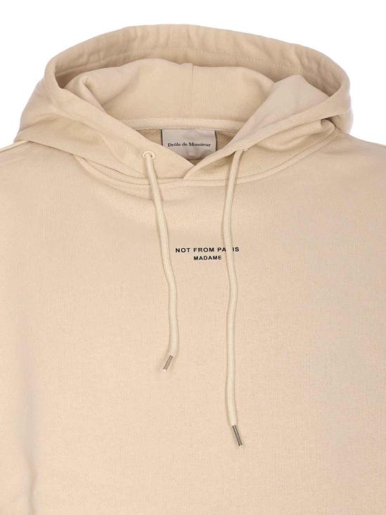 27SS 드롤드무슈 후드 티셔츠 HO161CO127MT Beige - DROLE DE MONSIEUR