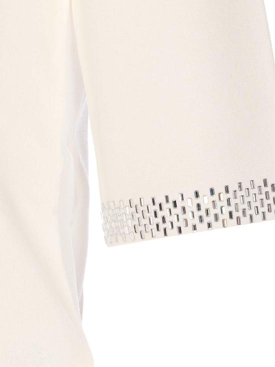 26SS 리우조 반팔 티셔츠 WA6222MS55N10701 White - LIU JO