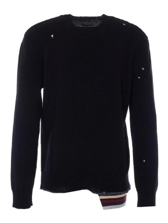 27SS MM6 메종마르지엘라 스웨터 SH0HL0038M13205962 Black - MM6 MAISON MARGIELA