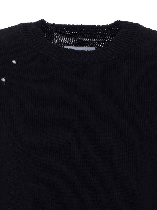 27SS MM6 메종마르지엘라 스웨터 SH0HL0038M13205962 Black - MM6 MAISON MARGIELA