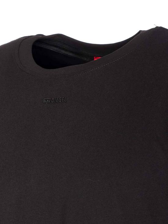  디젤 반팔 티셔츠 A216540NIAX9XX Black - DIESEL