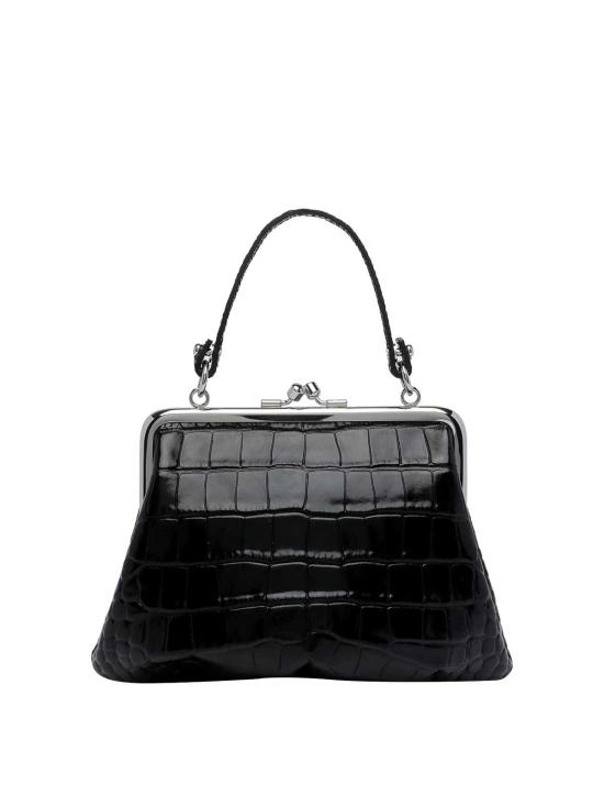 26SS 비비안웨스트우드 그래니 프레임 퍼스 4B010007WL0098N401 Black - VIVIENNE WESTWOOD