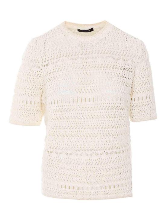 26SS 파비아나 필리피 반팔 티셔츠 MAD266F491L7350142 White