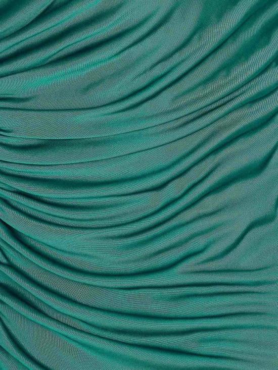 26SS 베르사체 미디 원피스 10226061A124971GQ50 Green - VERSACE