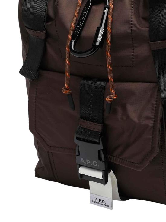 26SS 아페쎄 트렉 백팩 PAAGSH62220CAA Brown - A.P.C.