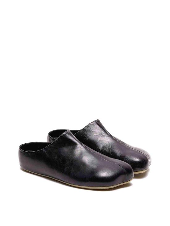 27SS MM6 메종마르지엘라 뮬/슬리퍼 SH1WX0010P7561T8013 Black - MM6 MAISON MARGIELA