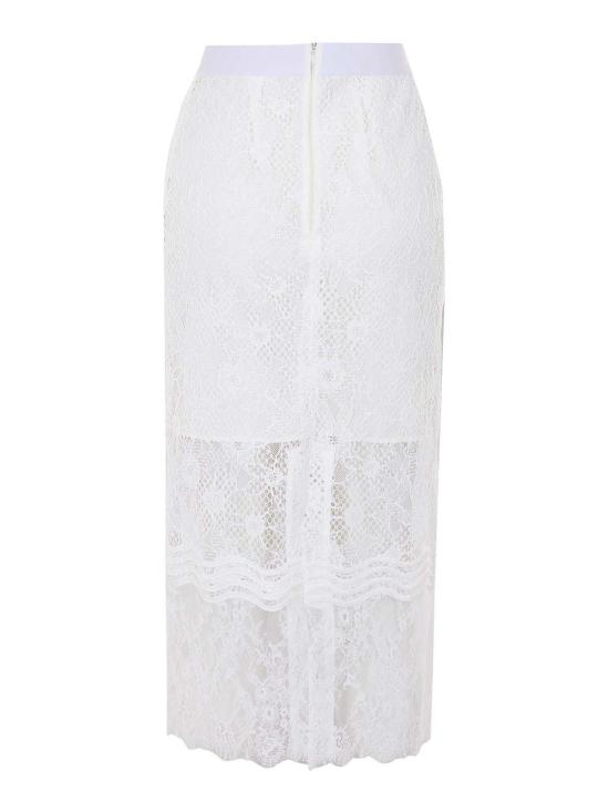 26SS 핑코 미디 스커트 106664A381Z05 White - PINKO