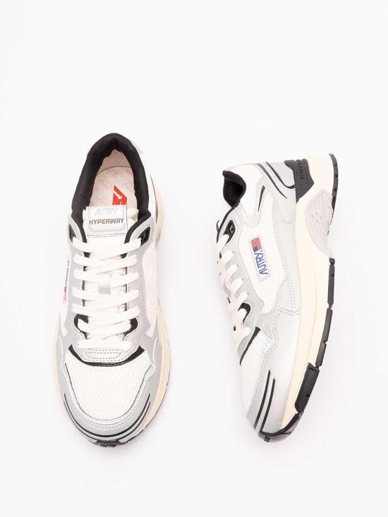 26FW 오트리 하이퍼웨이 스니커즈 HYLMMV03 SILVER - AUTRY
