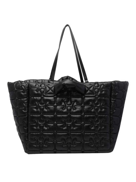 26SS 가니 퀼티드 리테크 XXL 토트백 B2080003099 Black - GANNI