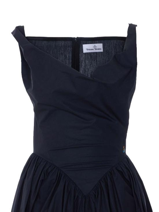 26SS 비비안웨스트우드 SUNDAY 선데이 숏 원피스 1101039HW009QN401 Black - VIVIENNE WESTWOOD