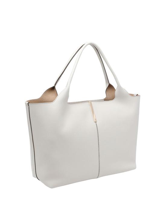 26SS 토즈 미디움 스몰 쇼퍼백 XBWEBRA0250UBL1O92 White - TODS