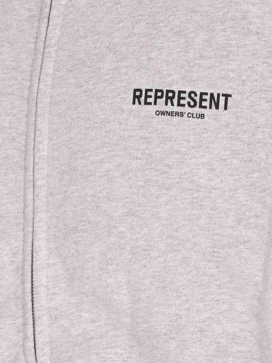 27SS 리프레젠트 후드 티셔츠 OCM41122158 Grey - REPRESENT