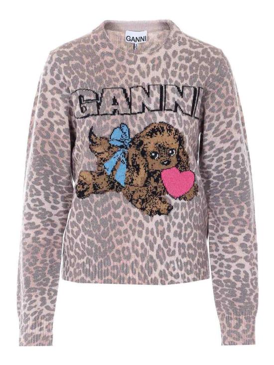 26SS 가니 긴팔 티셔츠 A1070147943 Brown