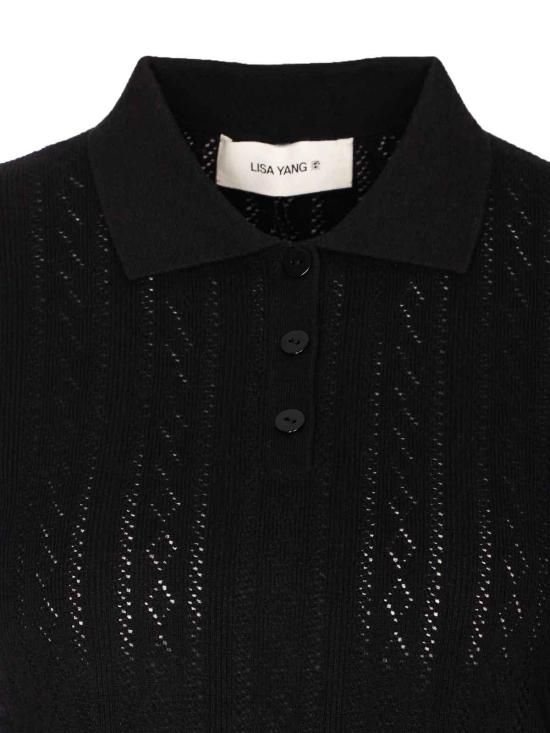 26SS 리사 양 반팔 티셔츠 2026022OR Black - LISA YANG