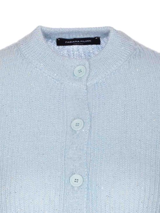26SS 파비아나 필리피 스웨터 MAD266F129L7395154 Blue - FABIANA FILIPPI