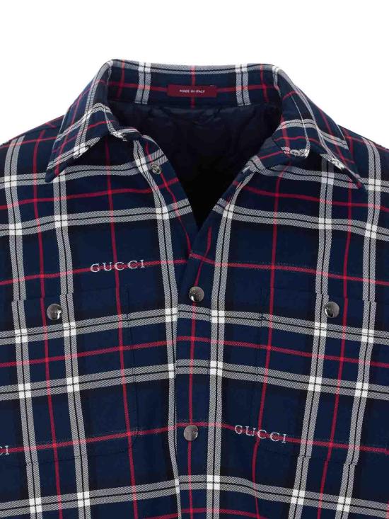 26SS 구찌 자켓 853013ZAUAC4069 Blue - GUCCI