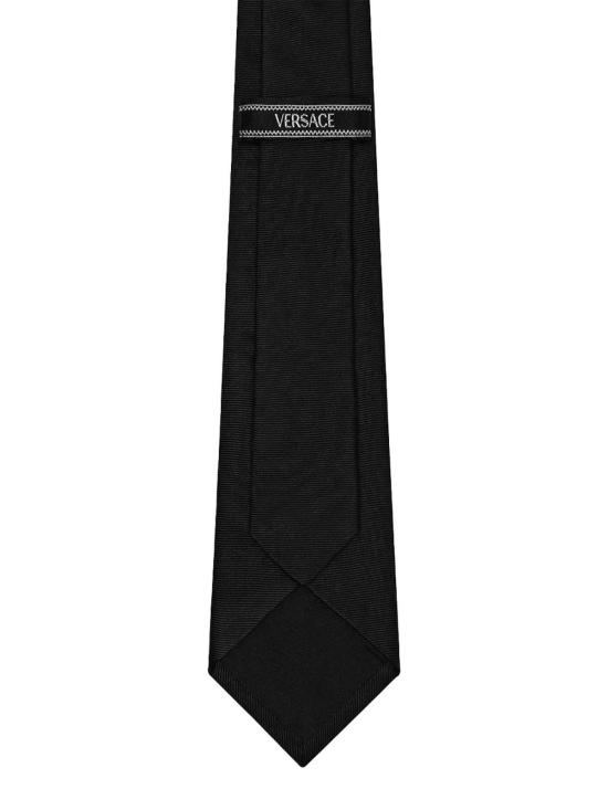 27SS 베르사체 넥타이 10073101A099982B020 Black - VERSACE