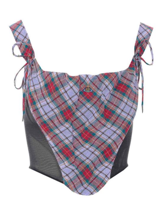 26SS 비비안웨스트우드 민소매 티셔츠 15030047W01C6O102 Multicolour