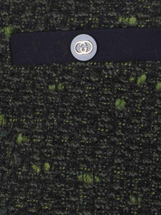 26SS 구찌 숏 원피스 853017ZAUCL3005 Green - GUCCI