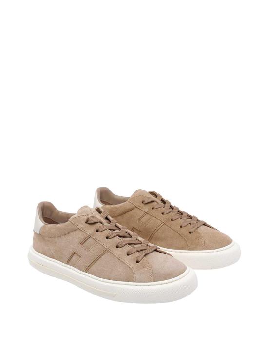 26SS 호간 레벨 스니커즈 HXM6910FU10UHO0ZCP Brown - HOGAN