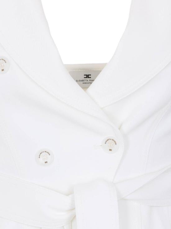  엘리자베타프랜치 베스트 GL00561E2360 White - ELISABETTA FRANCHI